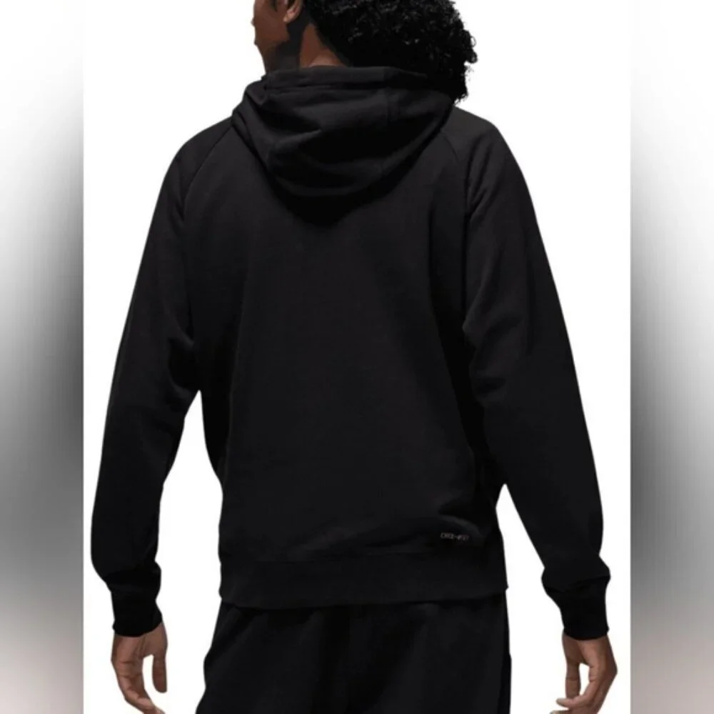 Nike Air Jordan Dri-FIT Hoodie Black Pullover Mens Small Jumpman